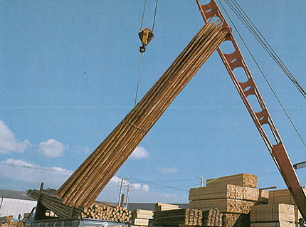 木造建築材で60年の実績